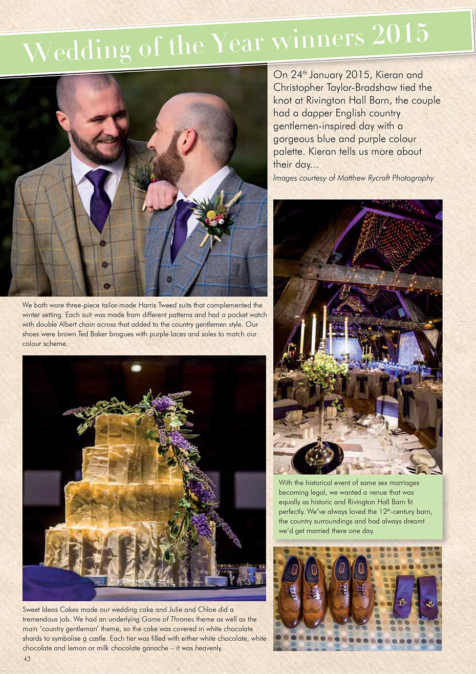 Wedding of the Year Winners 2015 Matthew Rycraft Photography